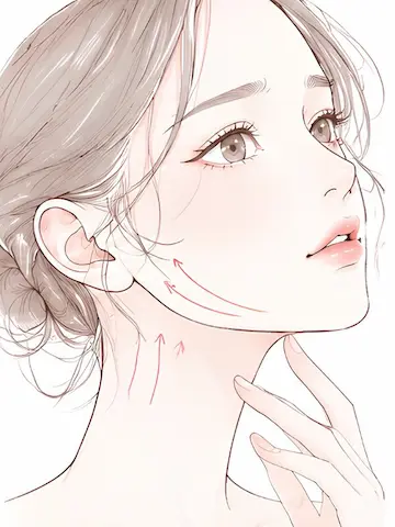 頬やフェイスラインを引き締めたい方